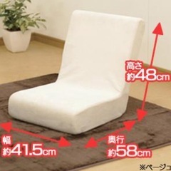 アイリスオーヤマ 座椅子&枕 2way   の画像