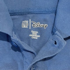 【95サイズ】GAP ギャップ ディズニー ミッキーマウス ポロ襟Tシャツ トップス ポロシャツ ブルーの画像