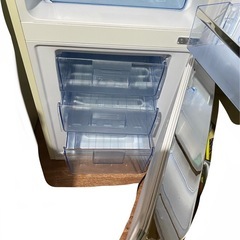 グランド ライン grand line2ドア レトロ 冷凍冷蔵庫 の画像