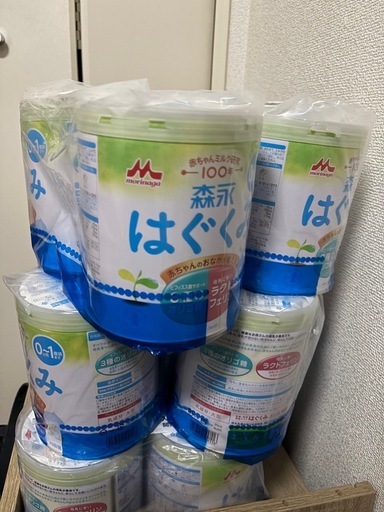 はぐくみ　缶ミルク　800g ×6