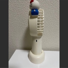 ハローキティ ハンディファン ホワイトの画像
