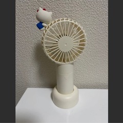 ハローキティ ハンディファン ホワイトの画像