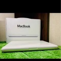 MacBookホワイト(Office2020年/新品バッテリー/1000ギガの画像
