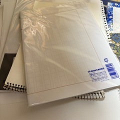 いらない紙、色紙、メモ用紙、ノートの画像