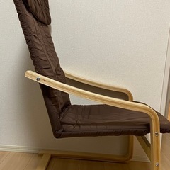 IKEA ポエング　パーソナルチェア の画像