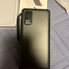 新品　大容量モバイルバッテリーの画像