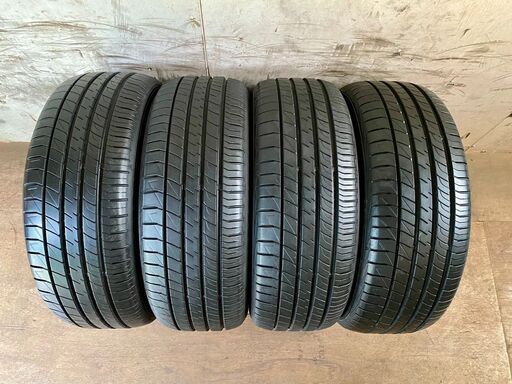 DUNLOP LE MANS V+ SILENTCORE 205/55R16 91V 中古タイヤ4本セット