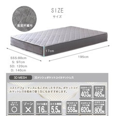 10/5までの引き取り希望　マットレス　セミダブルの画像