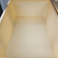 美品✨フタ付きプラスチック収納ケース！の画像