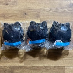 ちいかわ 黒猫のぬいぐるみ ちいかわ ハチワレ うさぎ 全3種 3個セットの画像