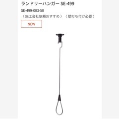 【新品】KAWAJUN  カワジュン　ランドリーハンガー SE-499の画像