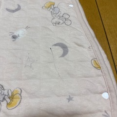 薄手スリーパー　綿100% ピンク ミッキーの画像