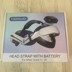 SPOSING 3 & 3Sに対応 ヘッドストラップ 磁気バッテリー付き VRの画像