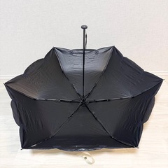 mabu マブ 晴雨兼用 遮光・遮熱 折りたたみ傘 ホワイト 花柄の画像
