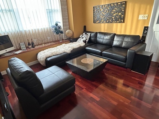 高級本革ソファー・テーブル
セット