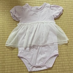 【80】セットアップ レース ショートパンツ ロンパースの画像