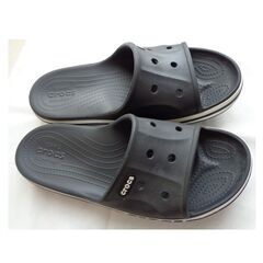 クロックス crocs バヤバンド スライド【ブラック：27cm】の画像