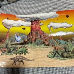 恐竜すごろく　裏はポスターの画像