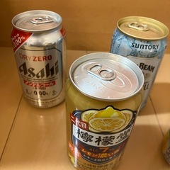 お酒　ビール　チューハイ　いろいろ5点の画像