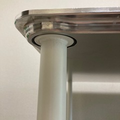 【デザイナーズ】アンティークTeeテーブル／定価約19万円【引き取り限定】の画像