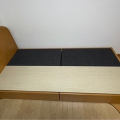 シングルベッド　ベッドマット込み！！　の画像