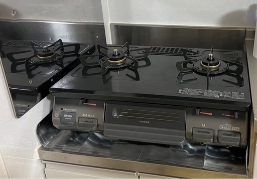 10/31まで【値下げしました】リンナイ　2023年製ガスコンロ
