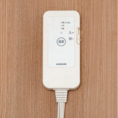 定価 5800円 コイズミ ホットカーペット ホットラグマット 丸形 円形 直径 90cm グレー KDC-03213/Hの画像
