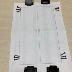 観音開き　扉のみ　和室　リメイク　DIY 半間　押入 の画像