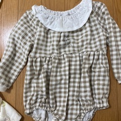 ベビーロンパース　秋冬　女の子　まとめ売りの画像