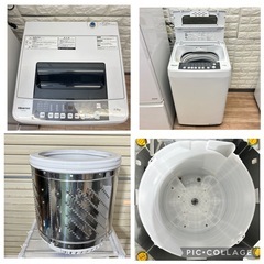 ①家電のセット‼️冷蔵庫&洗濯機&電子レンジの画像