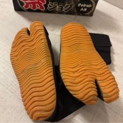 【新品未使用】地下足袋　こども祭ジョグ　16cm 黒の画像