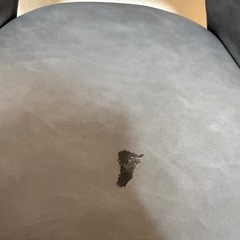 ダイニングチェア二脚　グレー　の画像