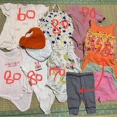 ベビー服70〜80サイズおまとめの画像