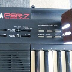YAMAHA   PSR-7  電子キーボードの画像