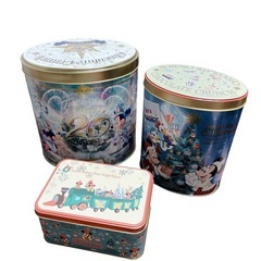 空缶セット  タルティン×2 ディズニー×3の画像