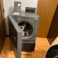 超美品　パナソニック　NA-VG2700L 2024年購入　スモーキーブラック　ドラム式洗濯乾燥機　の画像