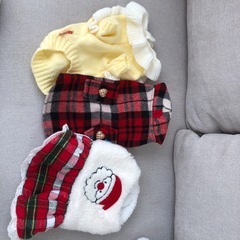 ペット服　まとめ売り⭐︎未使用6点　（S〜Mサイズくらい）の画像