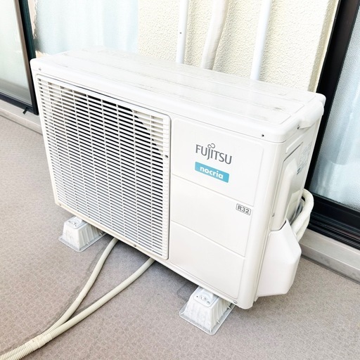 14畳用(4.0kw) 単相100V 富士通ゼネラル 家庭用エアコン nocria　AS-R40G-W 2017年製