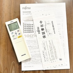 14畳用(4.0kw) 単相100V 富士通ゼネラル 家庭用エアコン nocria　AS-R40G-W 2017年製の画像