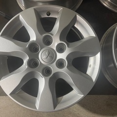 三菱 V98W V93W パジェロ 純正ホイール 17インチ 4本 7.5J6HPCD139.7+46　(VHV605)クレジットカード QRコード決済可能 三菱 V98W V93W パジェロ 純正ホイール 17インチ 4本 7.5J6HPCD139.7+