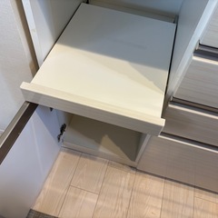 ニトリ　食器棚　ポスティアの画像