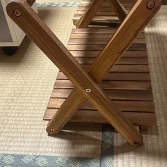 キャプテンスタッグの棚を元にDIYした物です。ベンチにもなります。。の画像