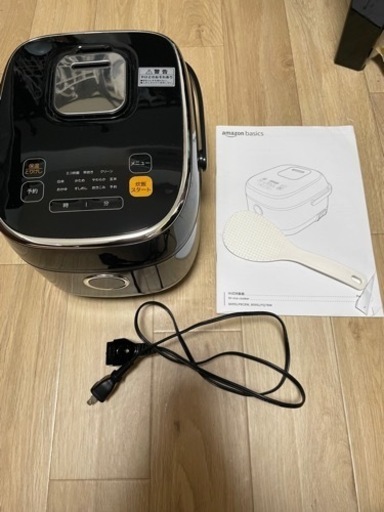 Amazonベーシック　IH式炊飯器　3合
