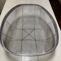 10/14まで❗️ステンレス製 亀型ざる 4升用の画像