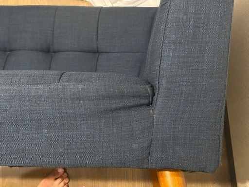 ミルド ソファ mild MLD-LS001M 2人掛 脚付き　左肘掛け用