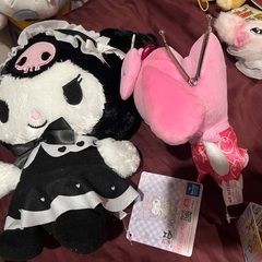 マイメロ　クロミ　ぬいぐるみの画像