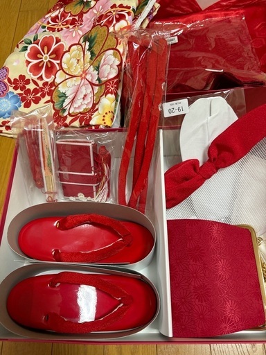値下げ　七五三　7歳　七歳　着物セット