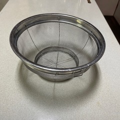 10/14まで❗️ステンレス製 深型ざる 3セットの画像