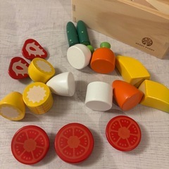 ウッディプッディ はじめてのおままごと とウッディプッディ食器　10点の画像