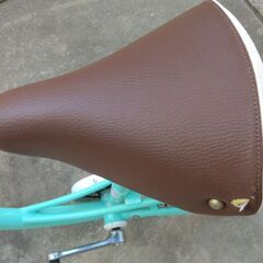 20インチ　自転車　水色の画像